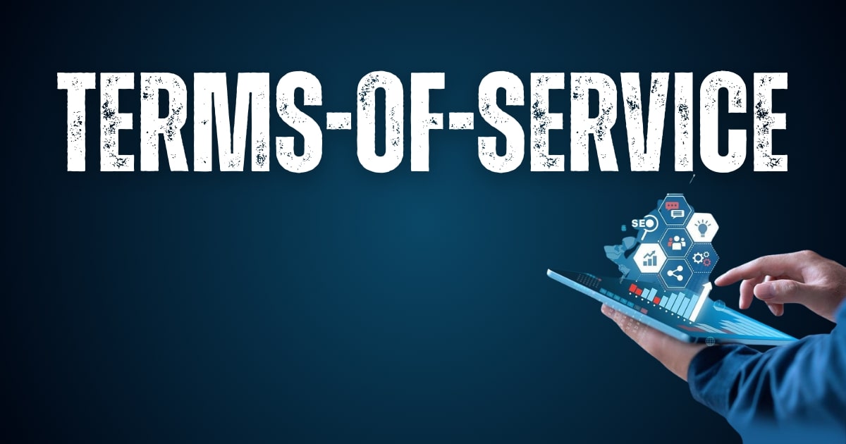 Terms Service Background Terms of Service
